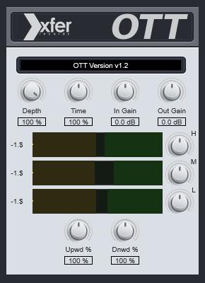OTT 效果器 ( Xfer OTT)