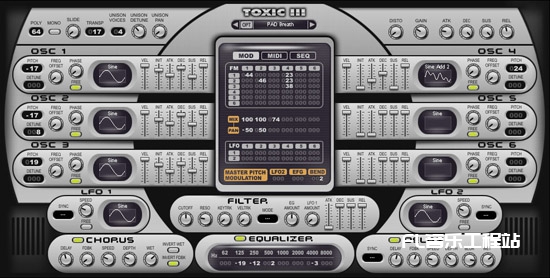 Toxic III 合成器