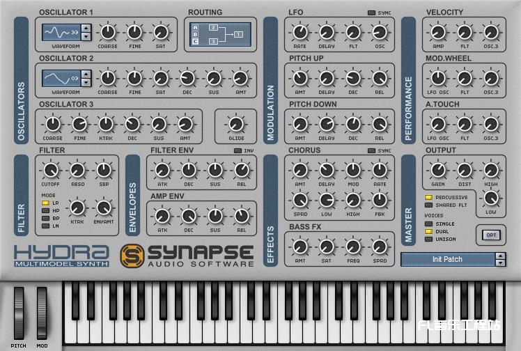 Hydra 1.4 （Synapse Audio Hydra v1.4 Win/MacOSX R2R）