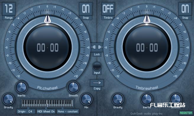 Pitchwheel  弯音轮 移调插件 32/64