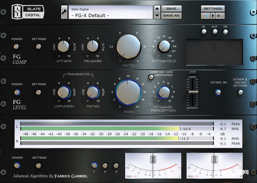 Slate Digital FG-X v1.4.0 WIN.VST 板岩母带处理器