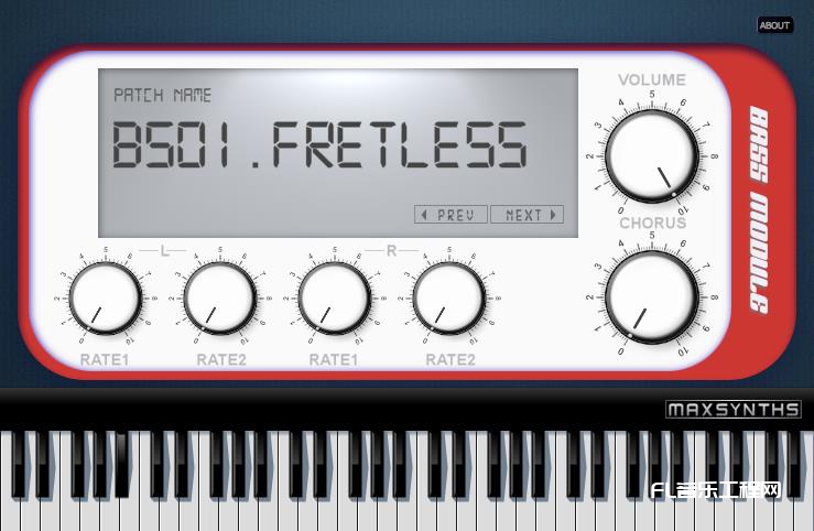 MaxSynths Bass Module