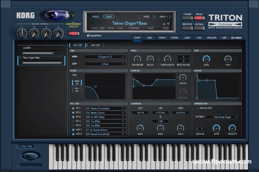 KORG TRITON Extreme（WIN/MacOS）