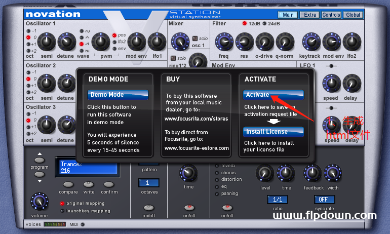 v-station 2.6/1.2 合成器