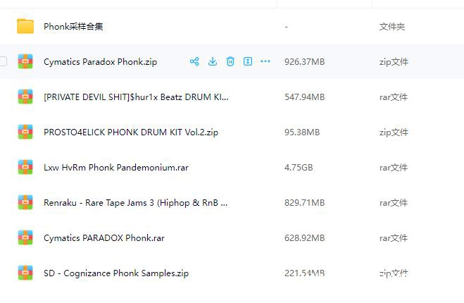 Phonk采样包