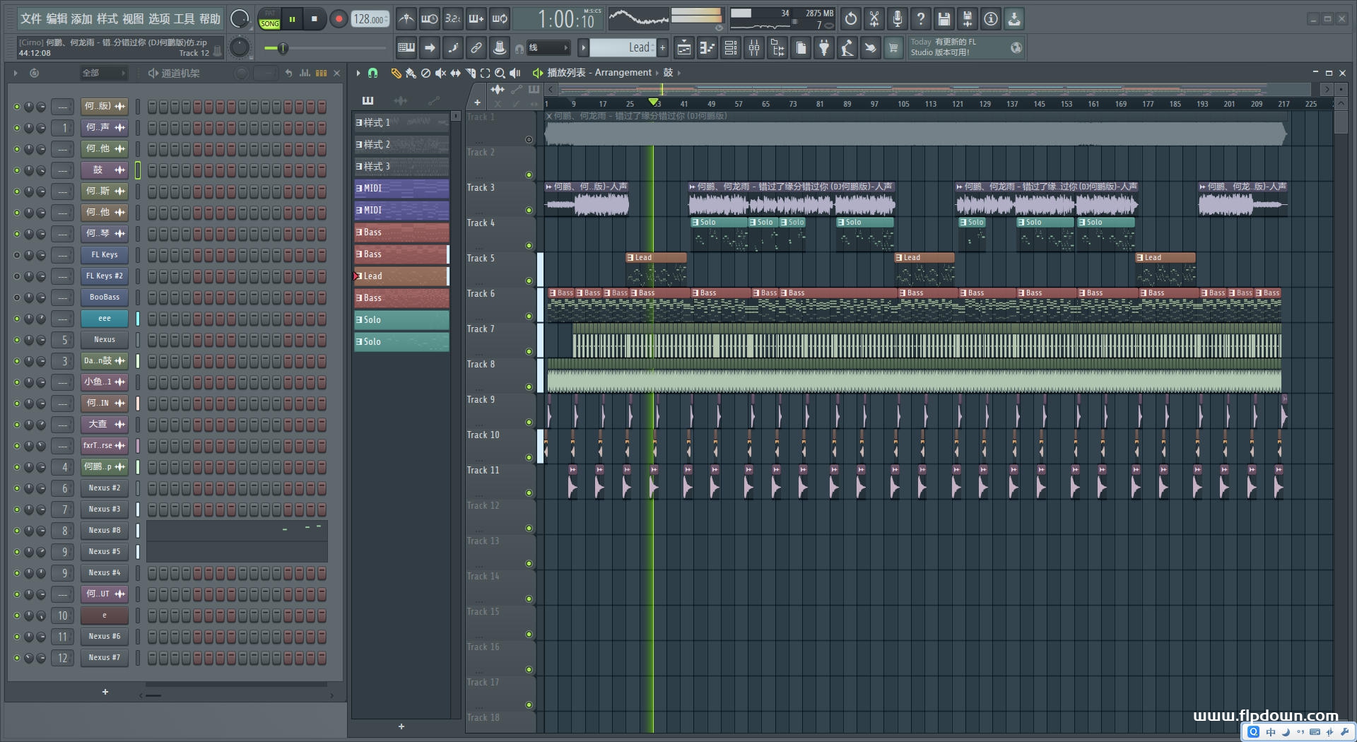 何鹏、何龙雨 - 错过了缘分错过你 （仿DJ何鹏版）