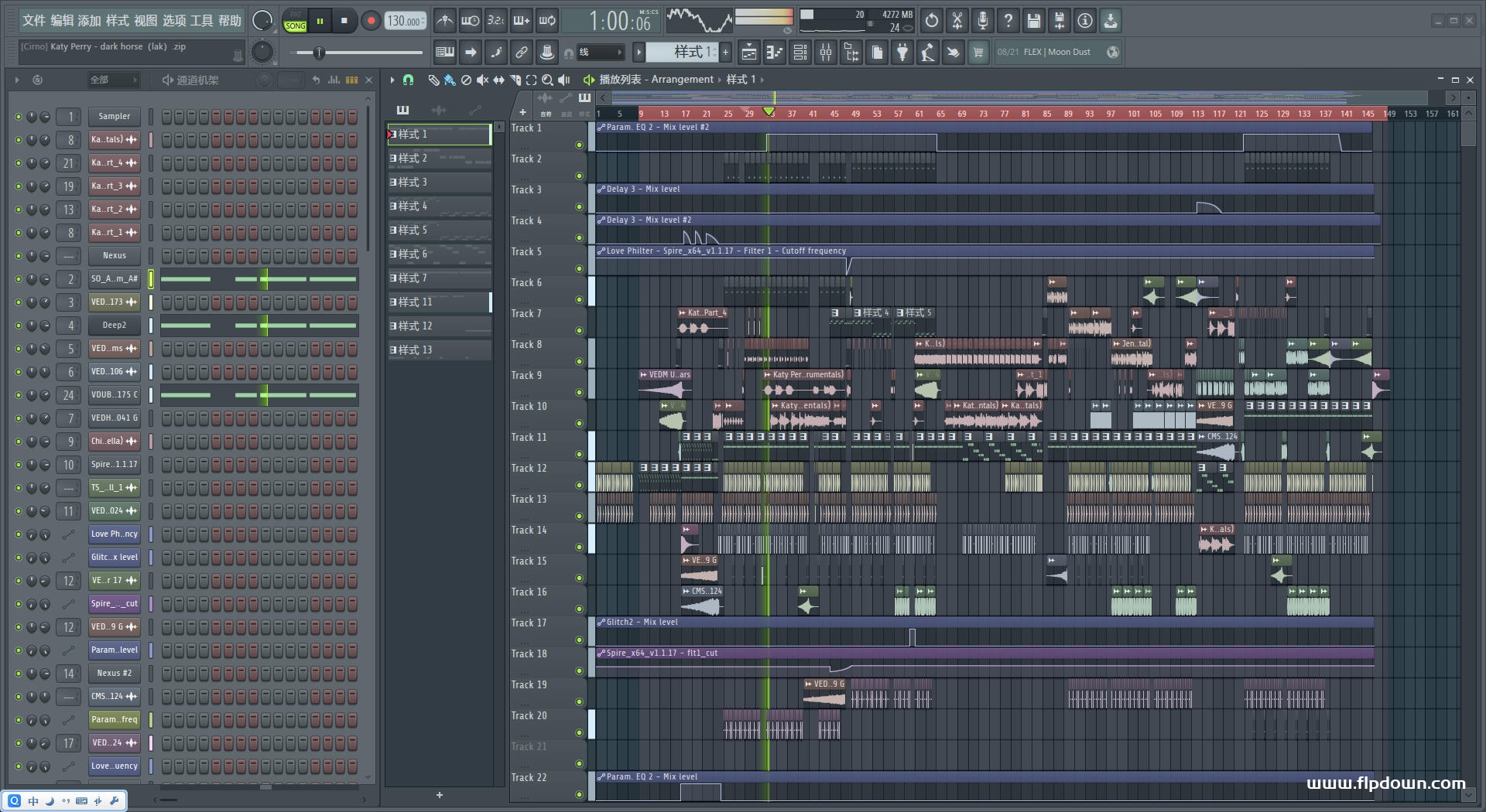 Katy Perry 水果姐 - Dark horse（DJ Lakhouse）