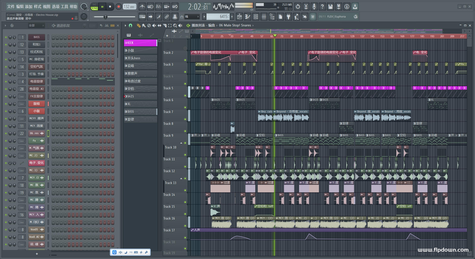 Beyond - 冷雨夜(DJ Electro House Y鼓)