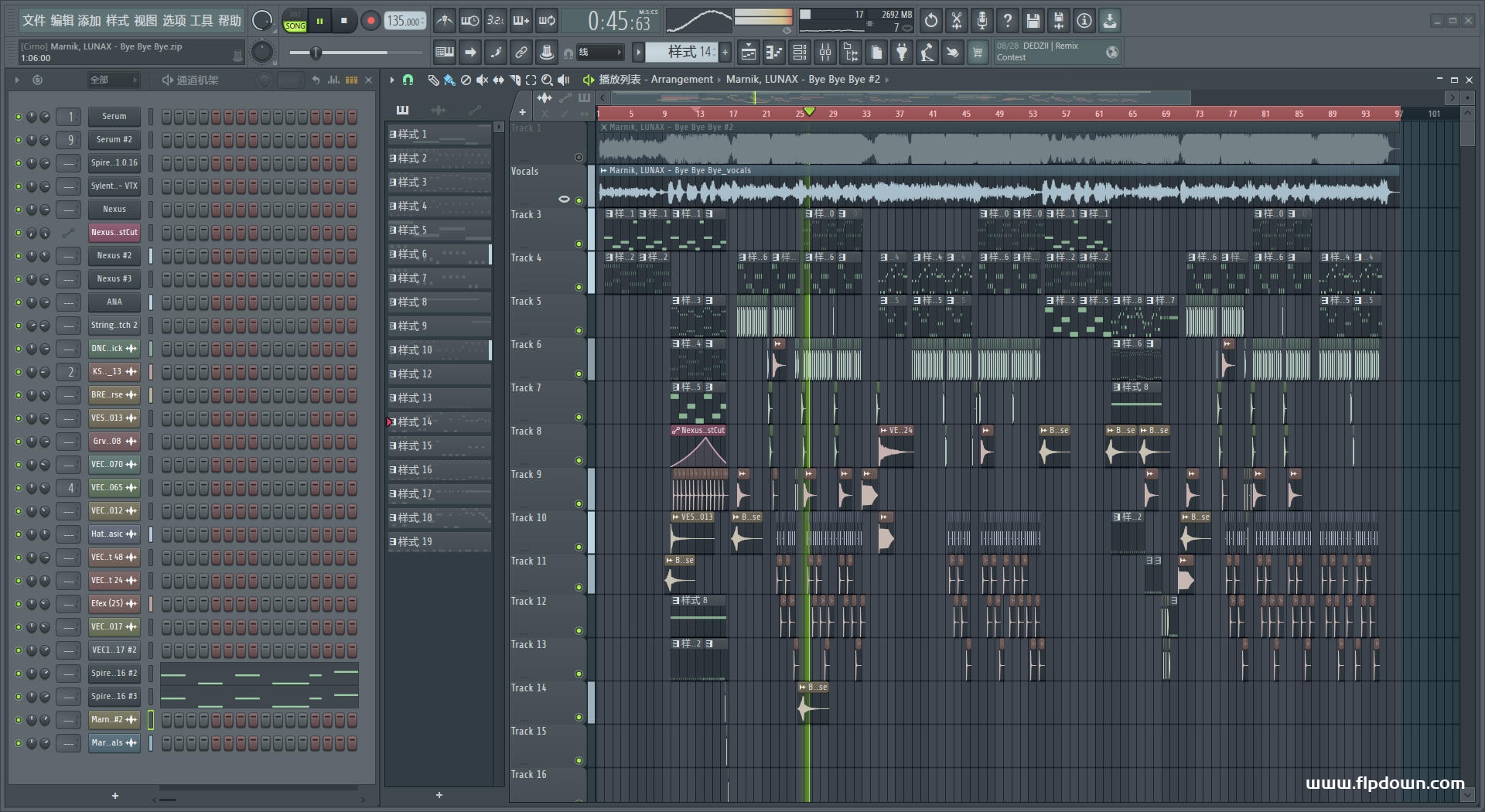 Marnik, LUNAX - Bye Bye Bye