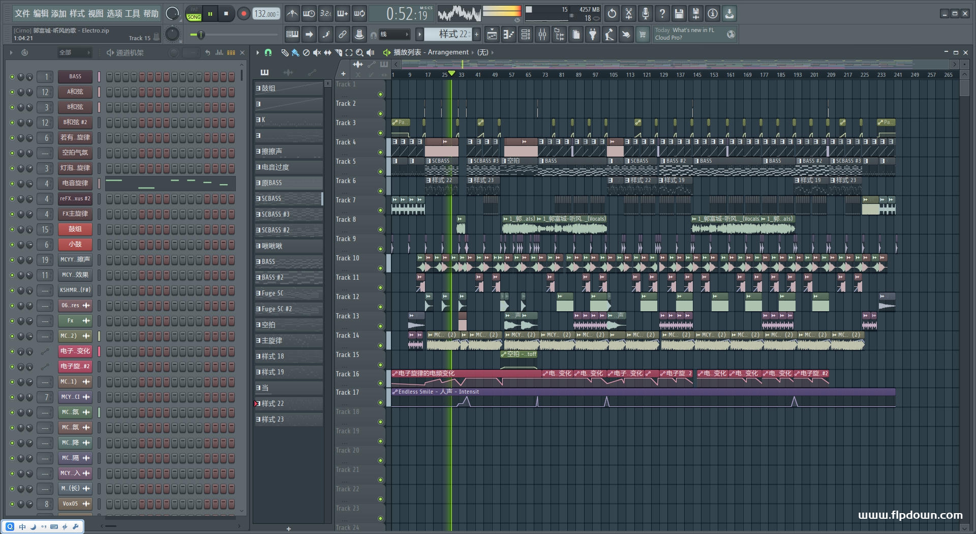 郭富城 - 听风的歌（DJ Y鼓 Electro）