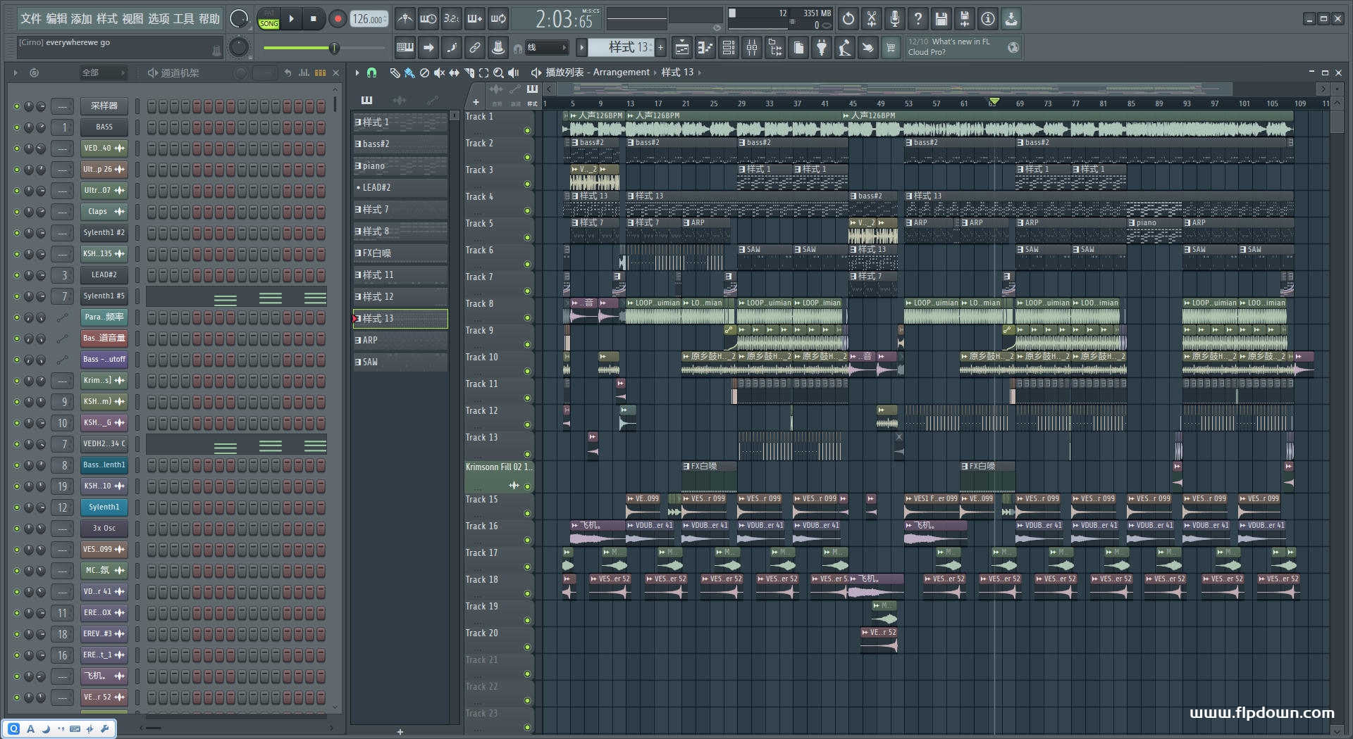 陈冠希.MC仁.厨房仔.应采儿 - Everywhere We Go（DJJUSTING 睡眠鼓）