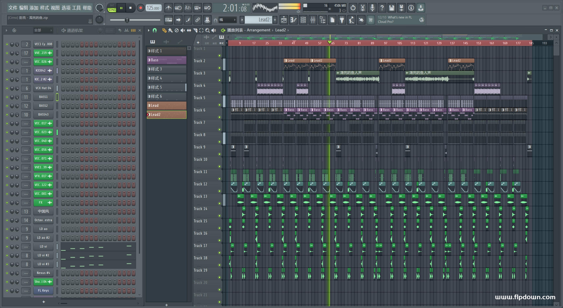 彭亮 - 渴死的鱼 (Dj Extended Mix)
