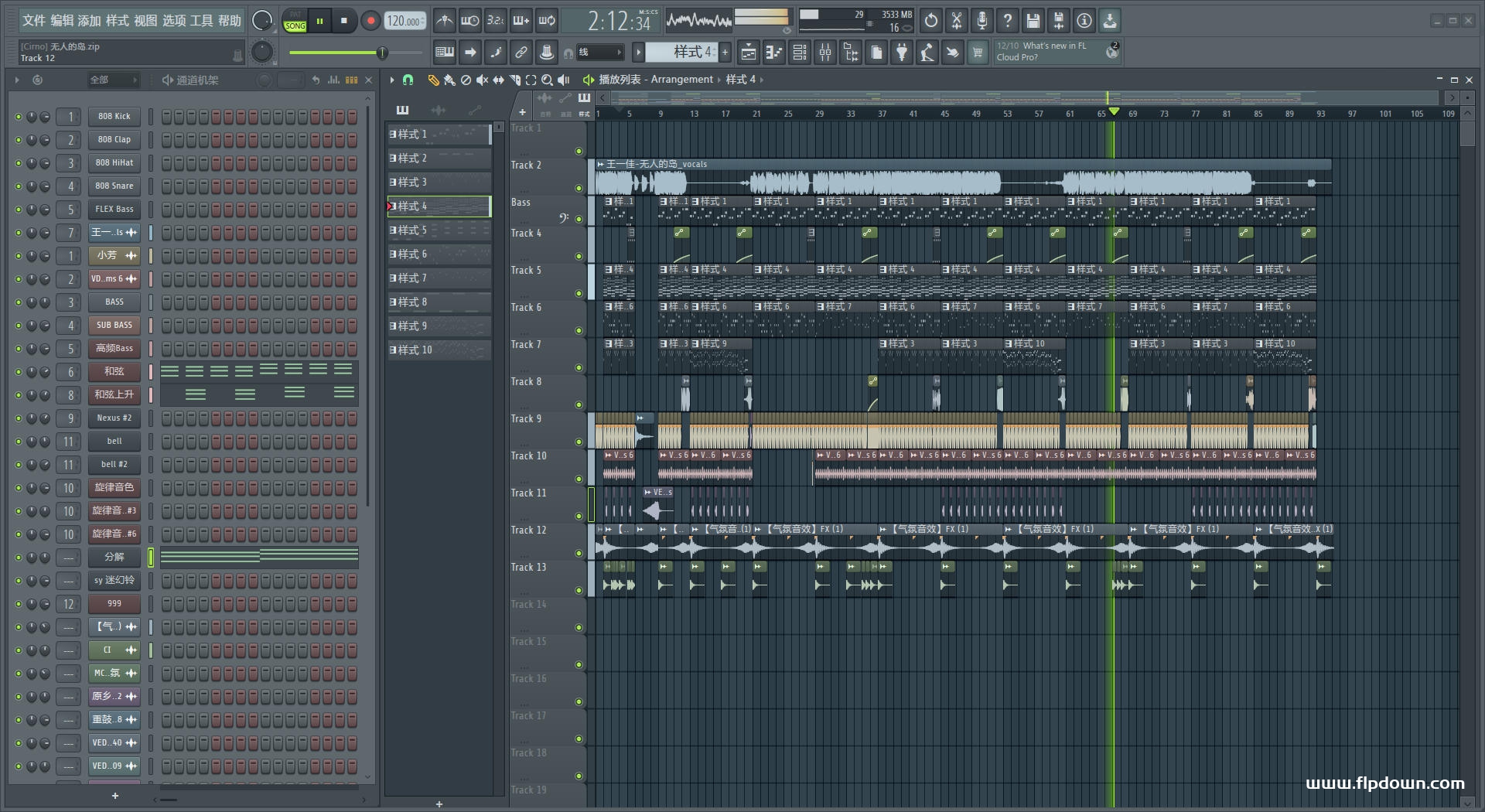 王一佳 - 无人的岛（DJ彭锐版 国会鼓）