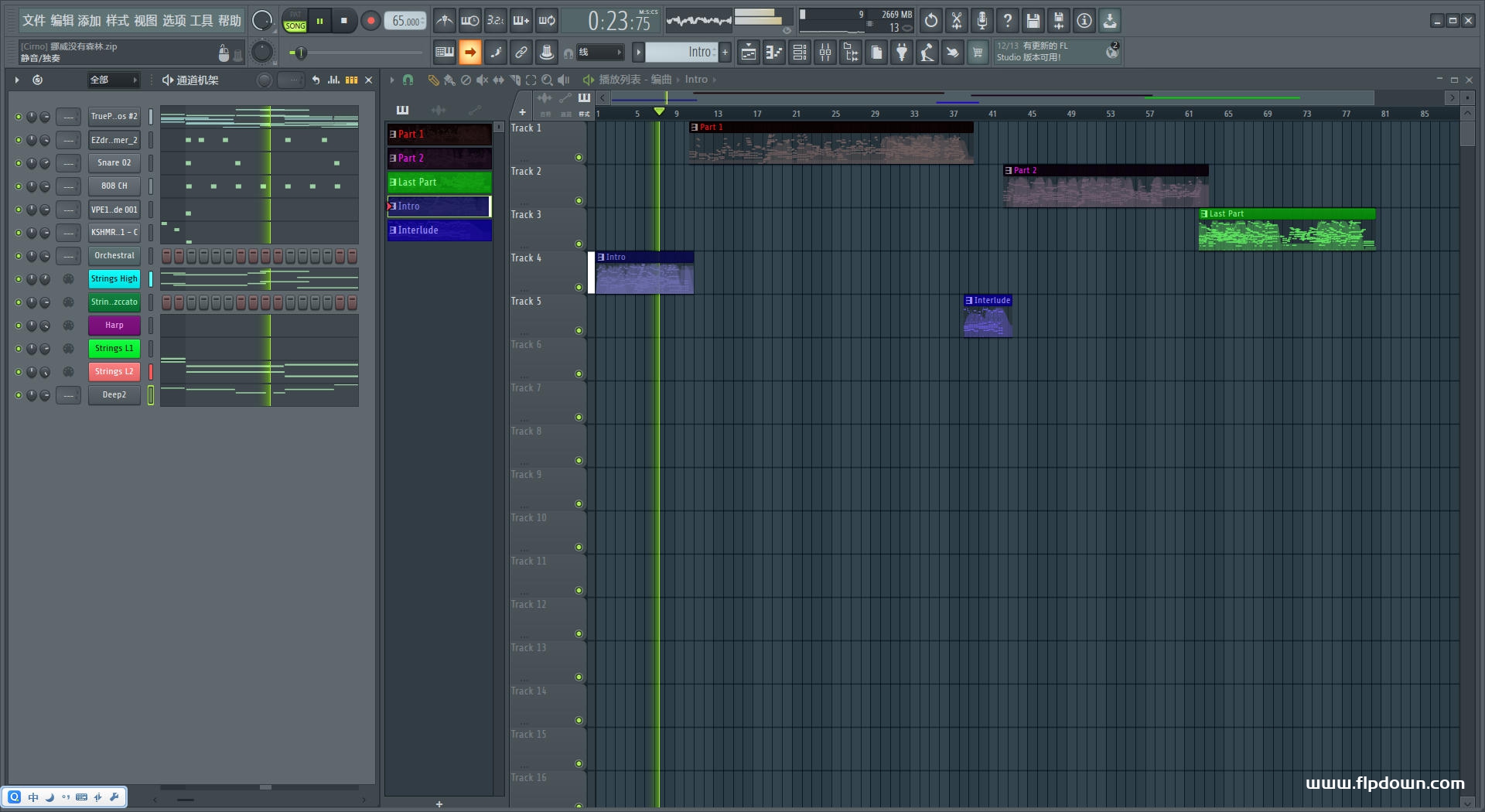 挪威没有森林（流行伴奏）