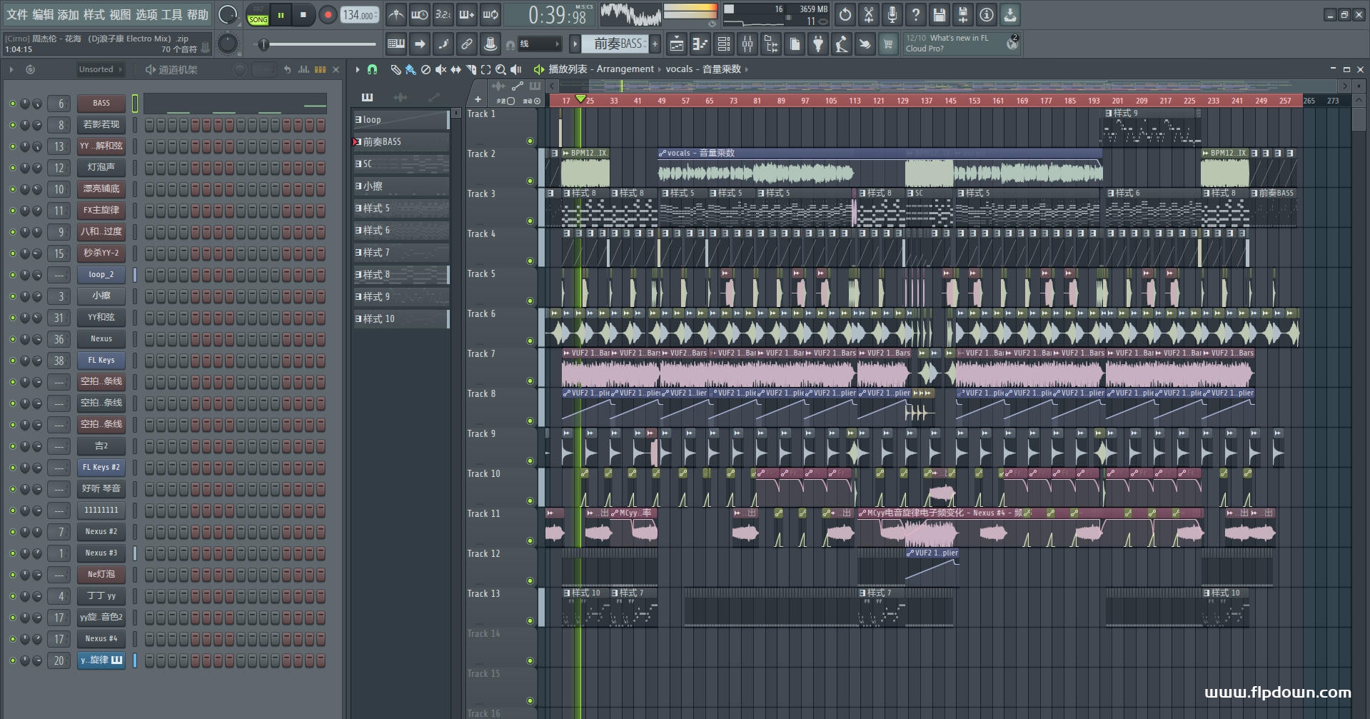周杰伦 - 花海 （Dj浪子康 Electro Mix）
