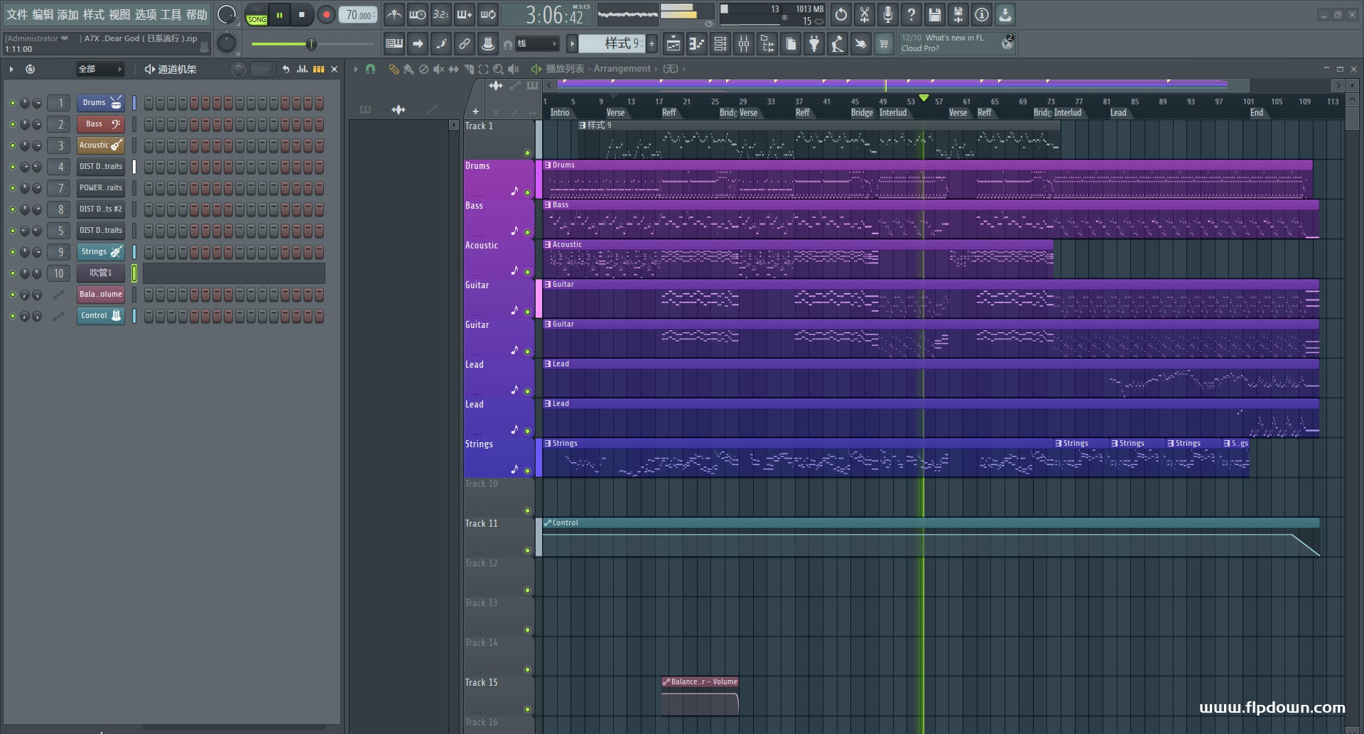 日系流行编曲 01