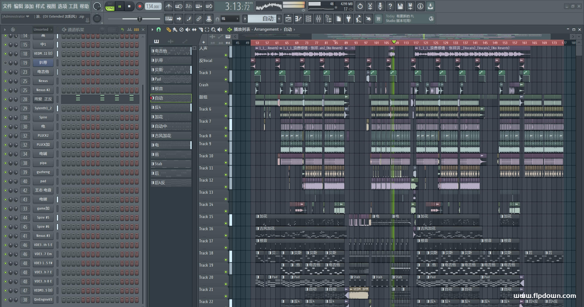 浪费感情 - 张祥洪(DJ Extended 沈阳风)