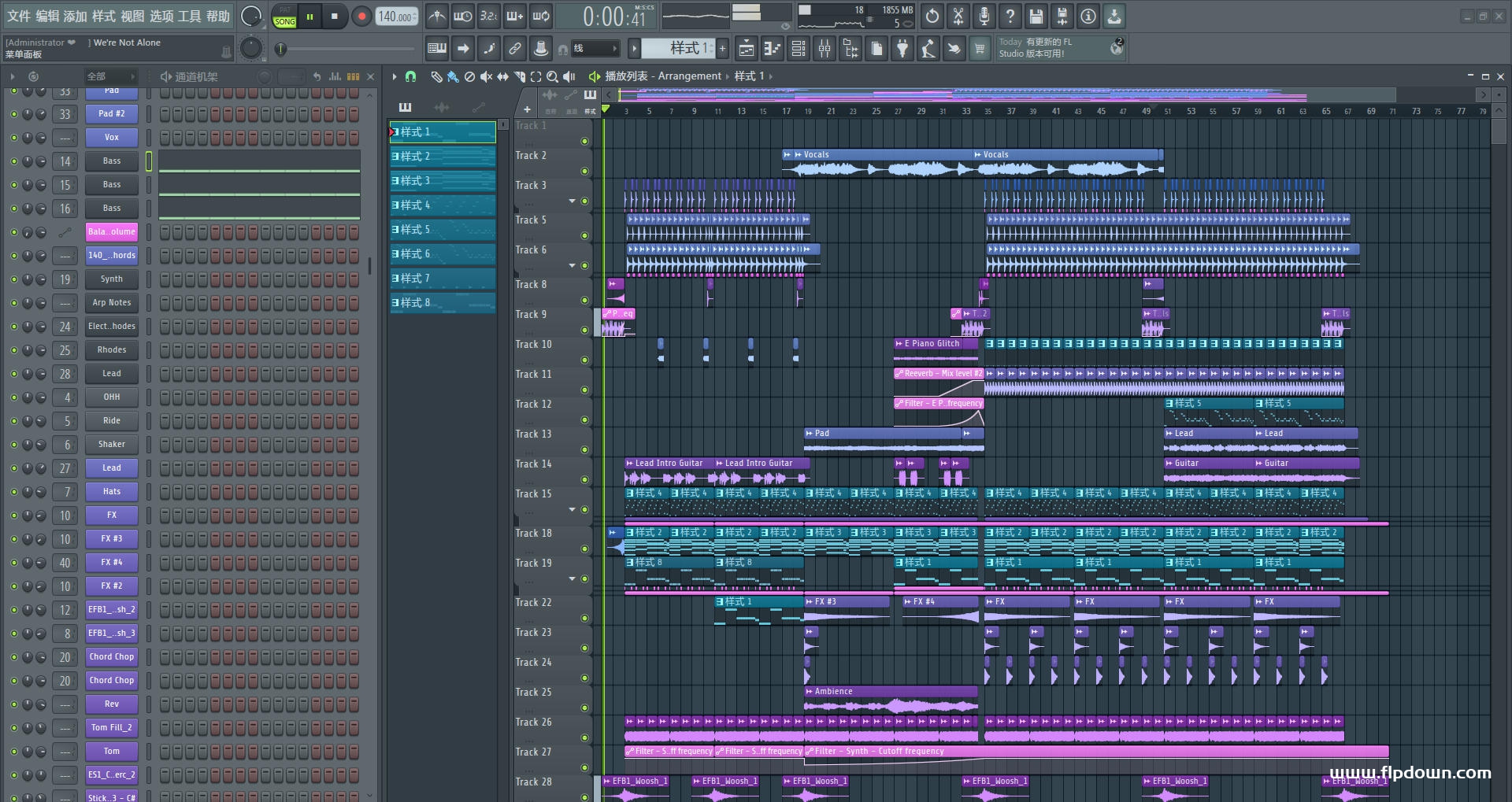 We're Not Alone（复古Disco）