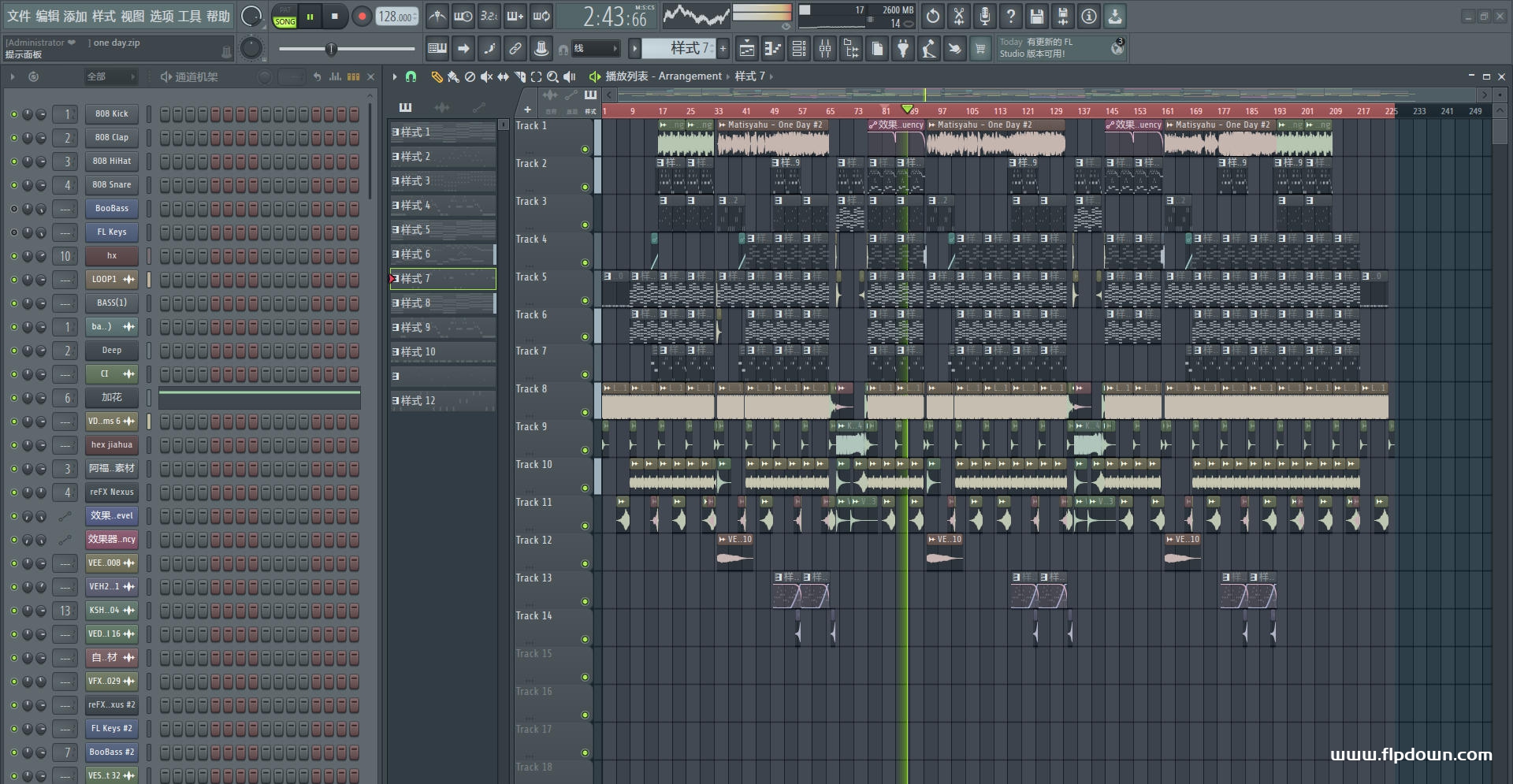 Matisyahu - One day（DJ ProgHouse Rmx）